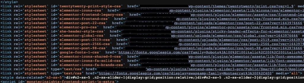 page builder bloated scripts
