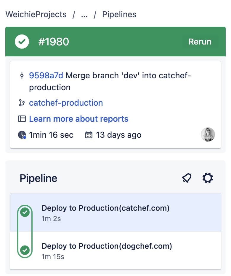 deployment pipeline