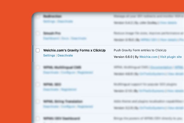 Gravity Forms x ClickUp